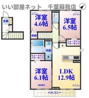 バニュルスⅥの間取り画像