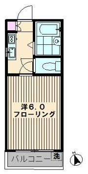 アメニティ南陽台の間取り画像