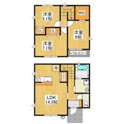 CASA D棟の間取り画像