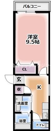 カーサ カルマの間取り画像