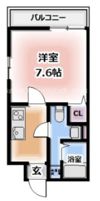 ドゥエリング千林商店街の間取り画像