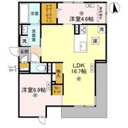 Armojour A棟の間取り画像