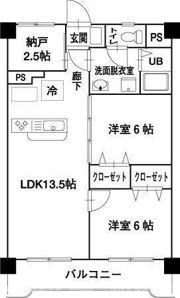 ヴェルベアの森IIの間取り画像