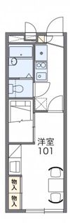 レオパレスBuonoの間取り画像
