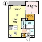 Clashist中宮3丁目の間取り画像