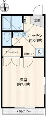 ハイツAI＆K′sの間取り画像