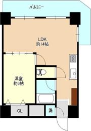 カーサ土佐堀の間取り画像