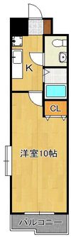 アヴィニール竪町の間取り画像