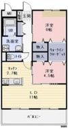 Charmant Mukaiyamaの間取り画像