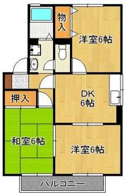 セジュールK C棟の間取り画像