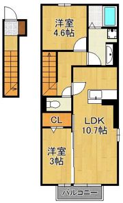 Royal Court碧 IIの間取り画像
