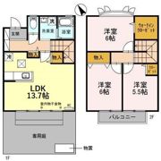 城東ペイサージュの間取り画像