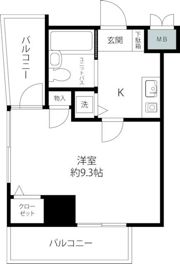 東急ドエル・アルス早稲田の間取り画像
