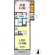 D-Hills龍禅寺Ⅱの間取り画像
