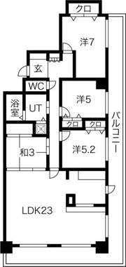 コンセール藤ヶ丘壱番館の間取り画像