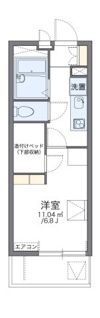 レオパレスオリビアの間取り画像
