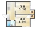 小林コーポの間取り画像