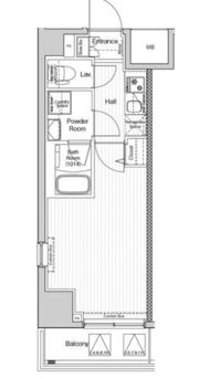 VERXEED阪東橋MAXIVの間取り画像