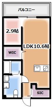 ラージヒル鶴見緑地の間取り画像