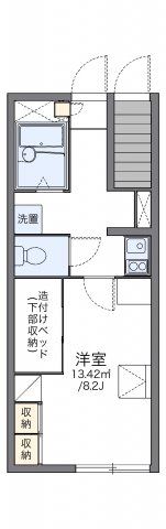 レオパレス田久の間取り画像