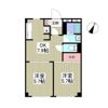 メゾンレイクヒルの間取り画像