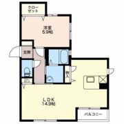 カーサフェリーチェの間取り画像