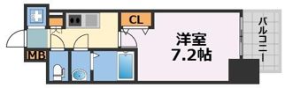フォーリアライズ弁天町ノビアの間取り画像