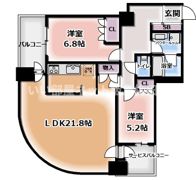 ザ・梅田タワーの間取り画像