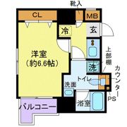 エストゥルース入谷の間取り画像