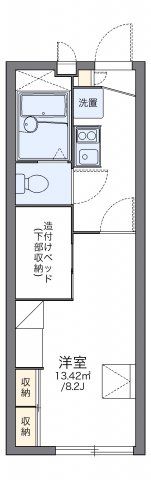 レオパレスファインコート鈴蘭台の間取り画像