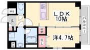 サニーコート神戸下山手の間取り画像