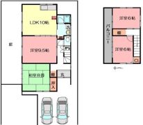 小室戸建の間取り画像