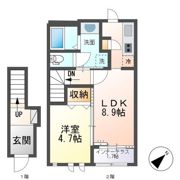 （仮称）箱根町仙石原アパートⅢ期新築工事の間取り画像