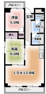 アミティエール畷の間取り画像