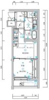 TRADIS 赤塚の間取り画像