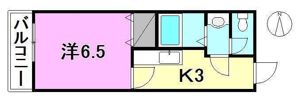 本町シングルスの間取り画像
