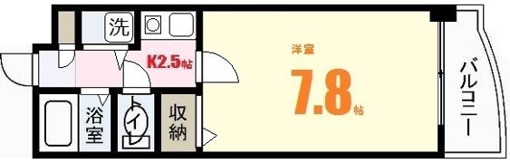 シャイン中筋の間取り画像