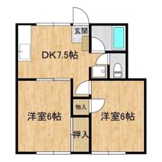 アーバン旭Cの間取り画像