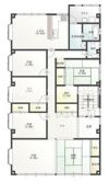 東新田2丁目 戸建て賃貸3LDKの間取り画像