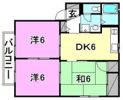 グラッド森田の間取り画像
