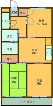 ロータスフラワーの間取り画像