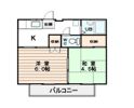 フラワーハイツの間取り画像