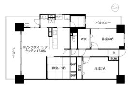 アルファスマート北久米の間取り画像