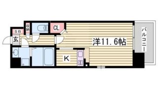 デコール神戸Ⅱの間取り画像