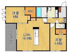 デネブ学研台の間取り画像