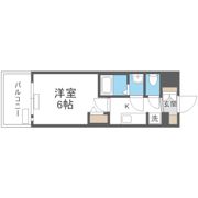 プレサンス京橋GREEN YARDアルミラの間取り画像