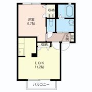 ウィン中浦和Ⅱの間取り画像