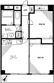 コンドミニアム池尻 802号室の間取り画像