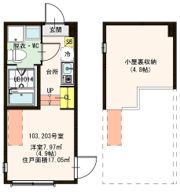 ハーモニーテラス足立Ⅶの間取り画像