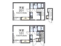 レオネクストシャルム唐沢の間取り画像
